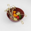 bamboo disposable knot skewers barbecue sticks for wholesale